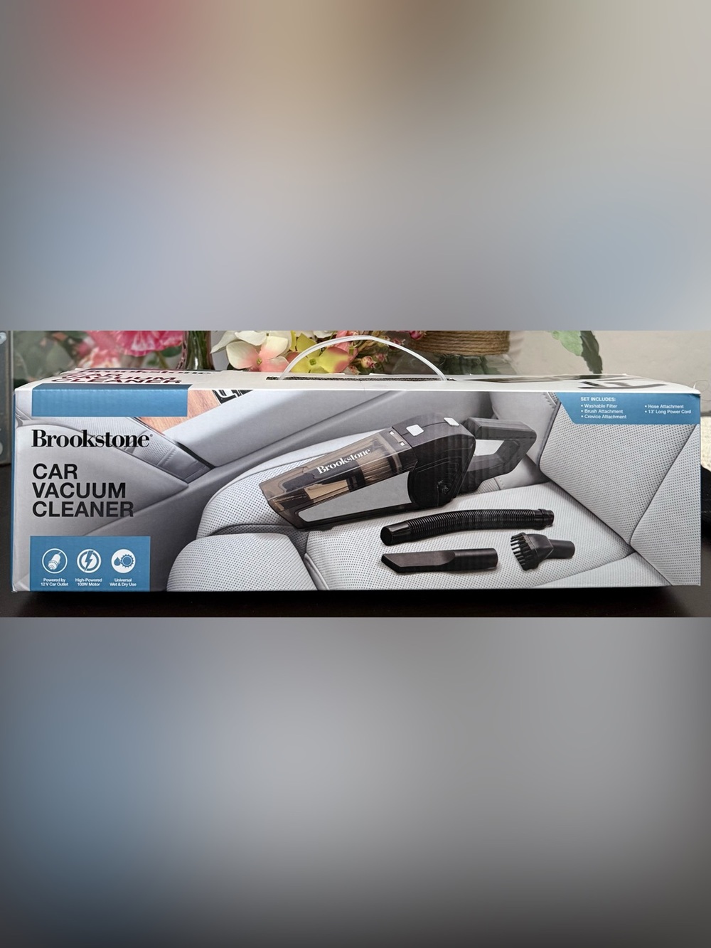 🆕🚙 BROOKSTONE CAR VACUUM CLEANER. BRAND NEW SEALED IN BOX!